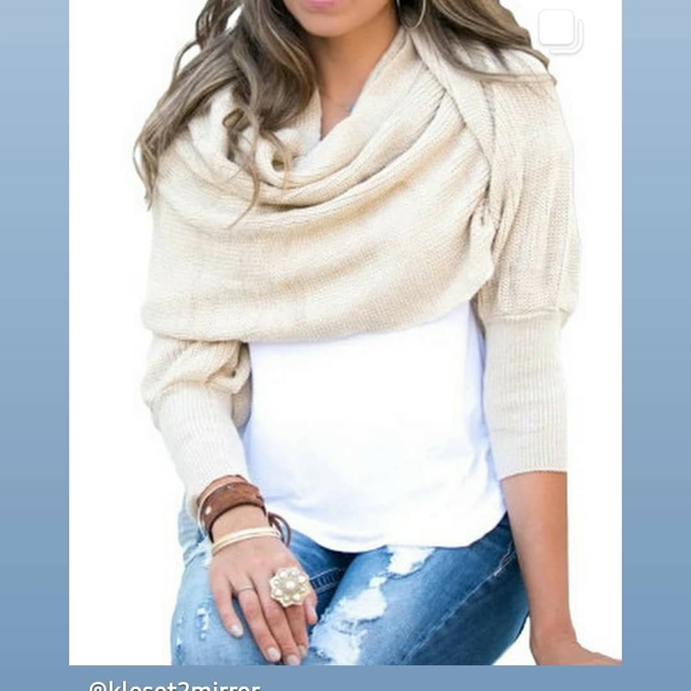 Sweater scarf